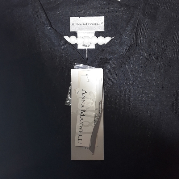 Anna Maxwell Button Up Blouse Plus Size 4X NWT - Picture 6 of 8